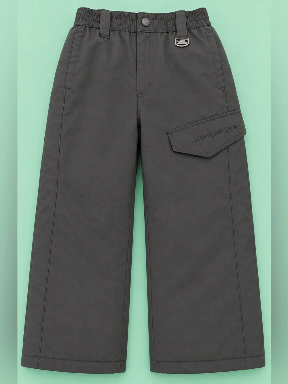 KIDS ZeroXposur Black Winter Snow Pants - SIZE 5 / 6
